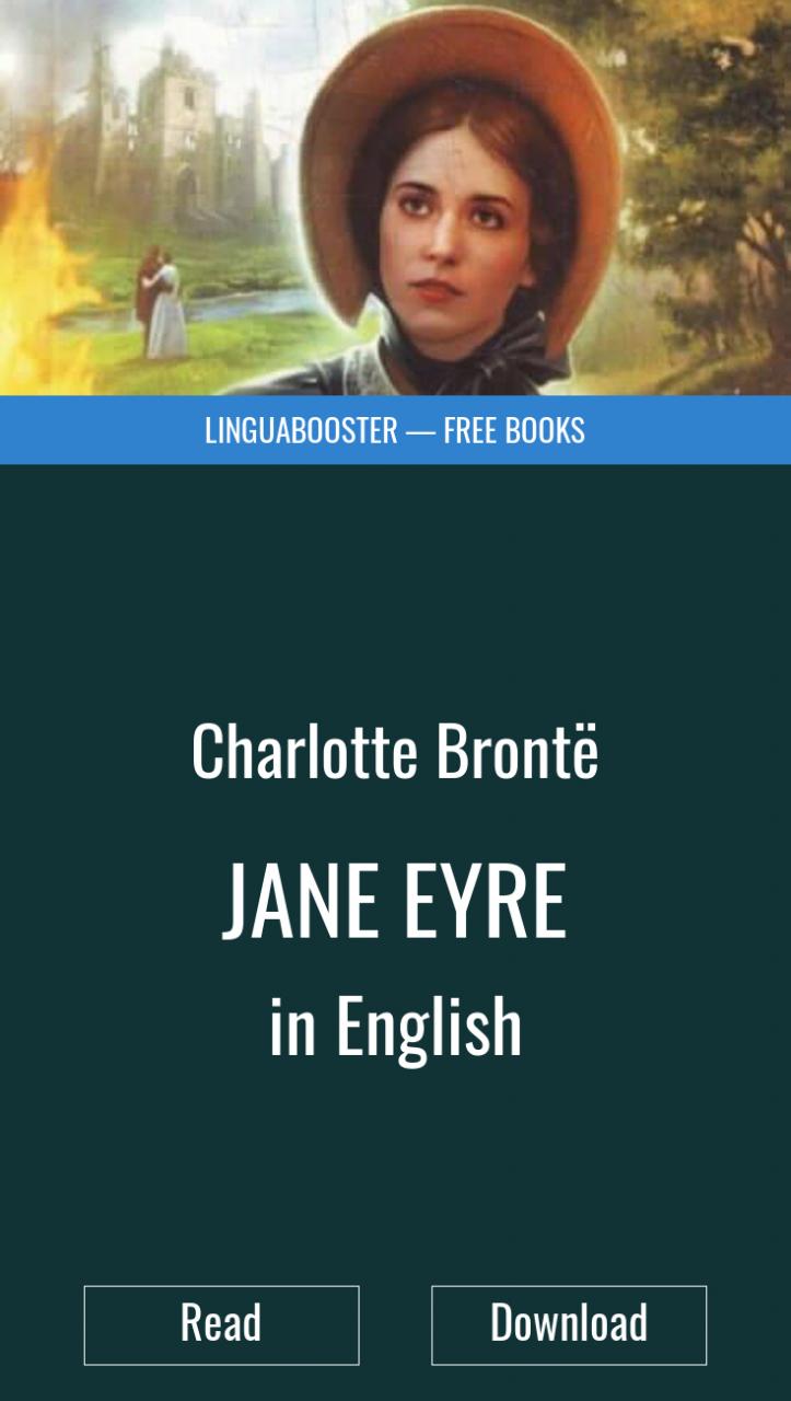 Jane Eyre Read the book online Download PDF FB2 EPUb DOC TXT for free