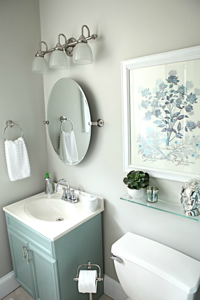 Bathroom Wall Decorating Ideas Small Bathrooms / Best Small Space