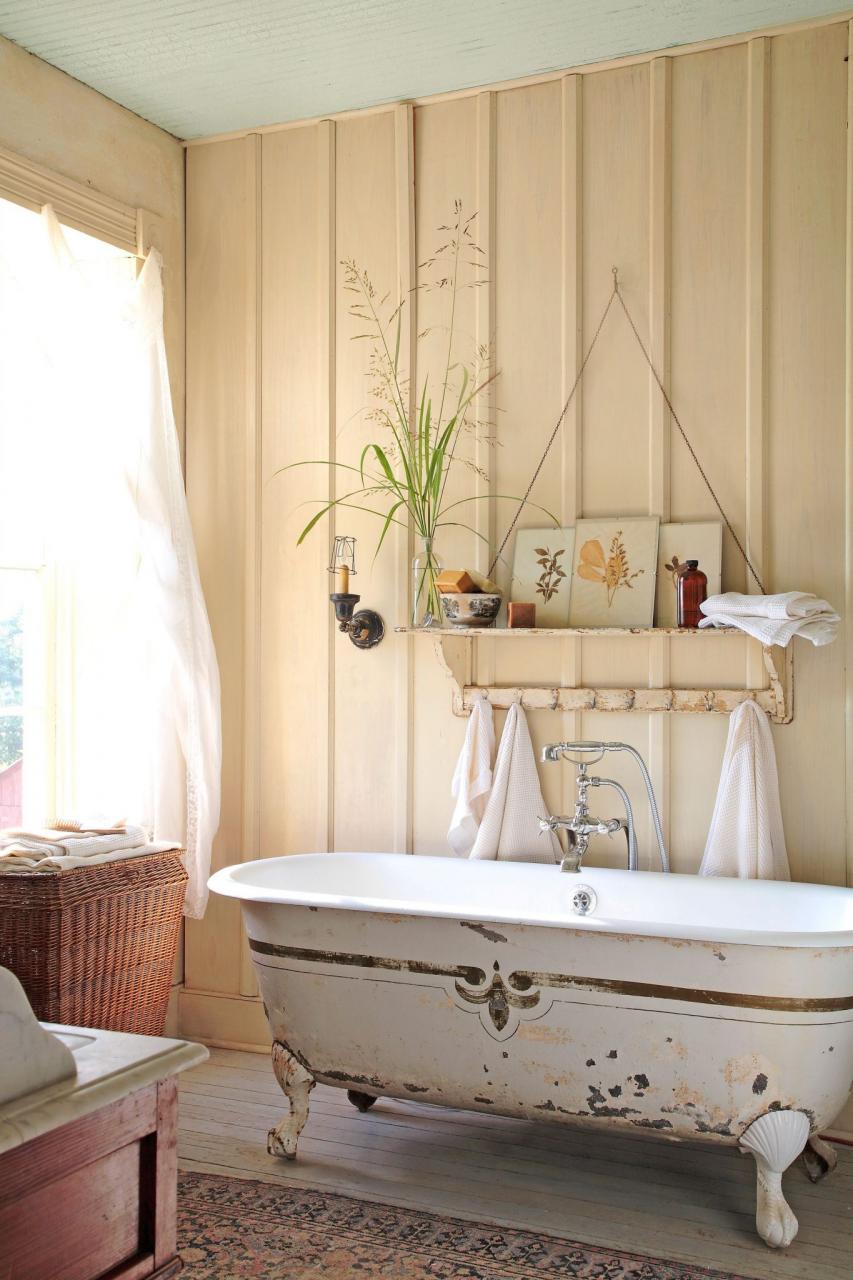 Rustic Bathroom Ideas for a Warm and Relaxing Private Space Houseminds