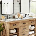 125 Stunning Farmhouse Bathroom Vanity Decor Ideas Rustic master