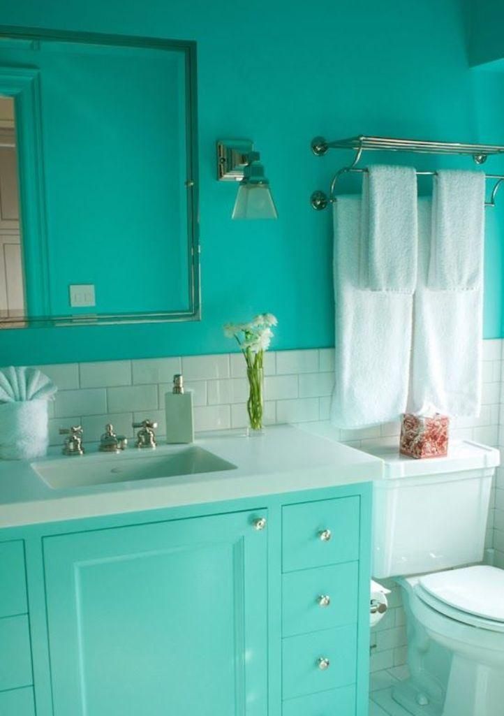 15 Extremely Vibrant Turqouise Bathroom Design Ideas Turquoise