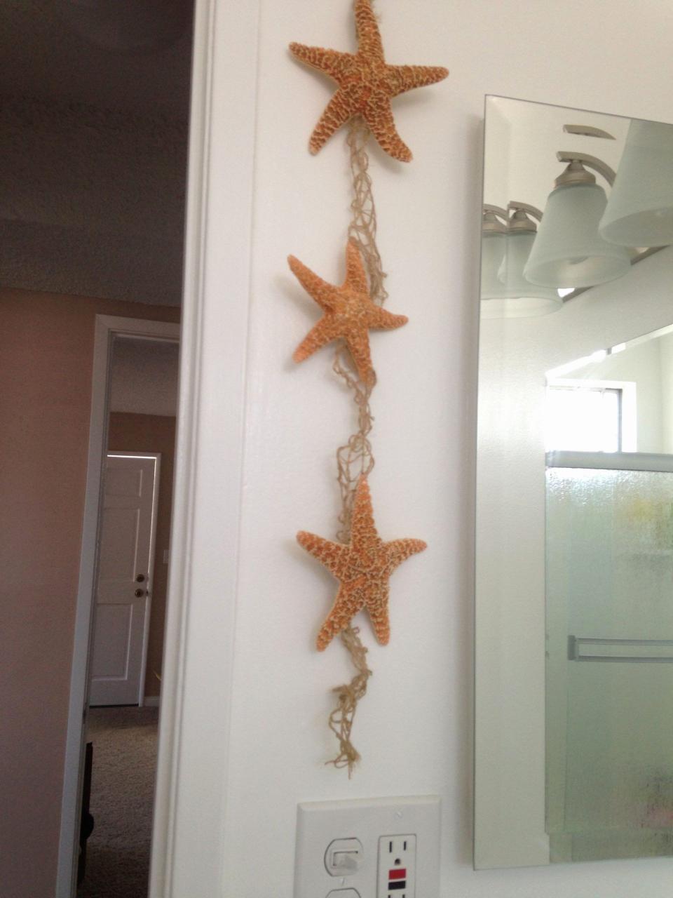 Starfish Wall Decor Bathroom Fresh Diy Wall Decor in 2020 Starfish