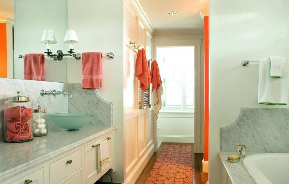 Peach Bathroom Ideas Mid Century Tile Bath Pictures Bathroom Sweet
