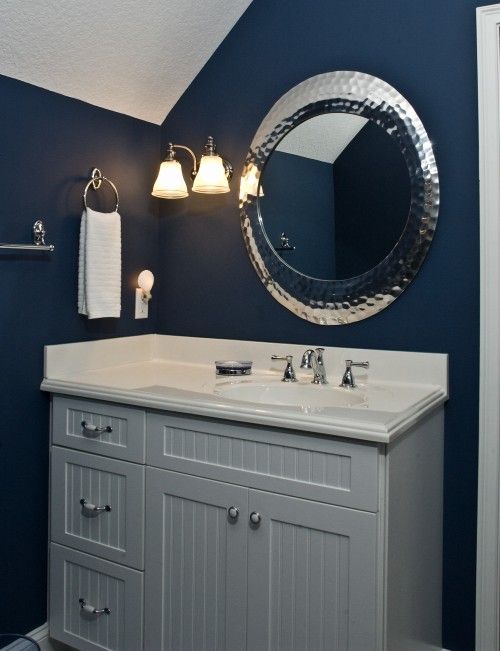 Blue and Gray Bathroom Home Decor Pinterest