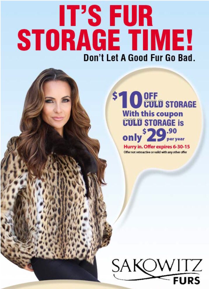 Storage coupon! Let it be, Cold storage, Coupons