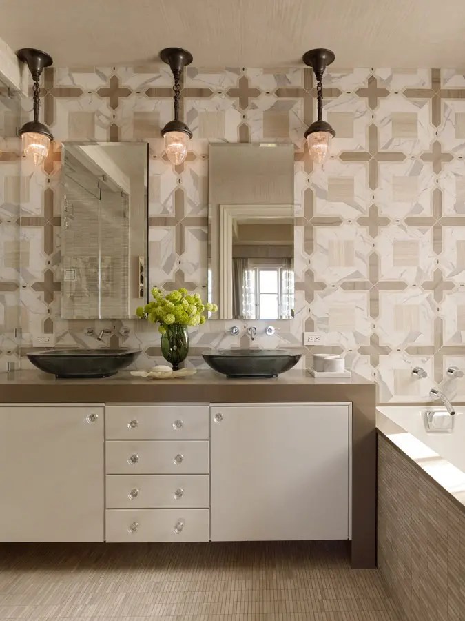 30 Calm And Beautiful Neutral Bathroom Designs DigsDigs