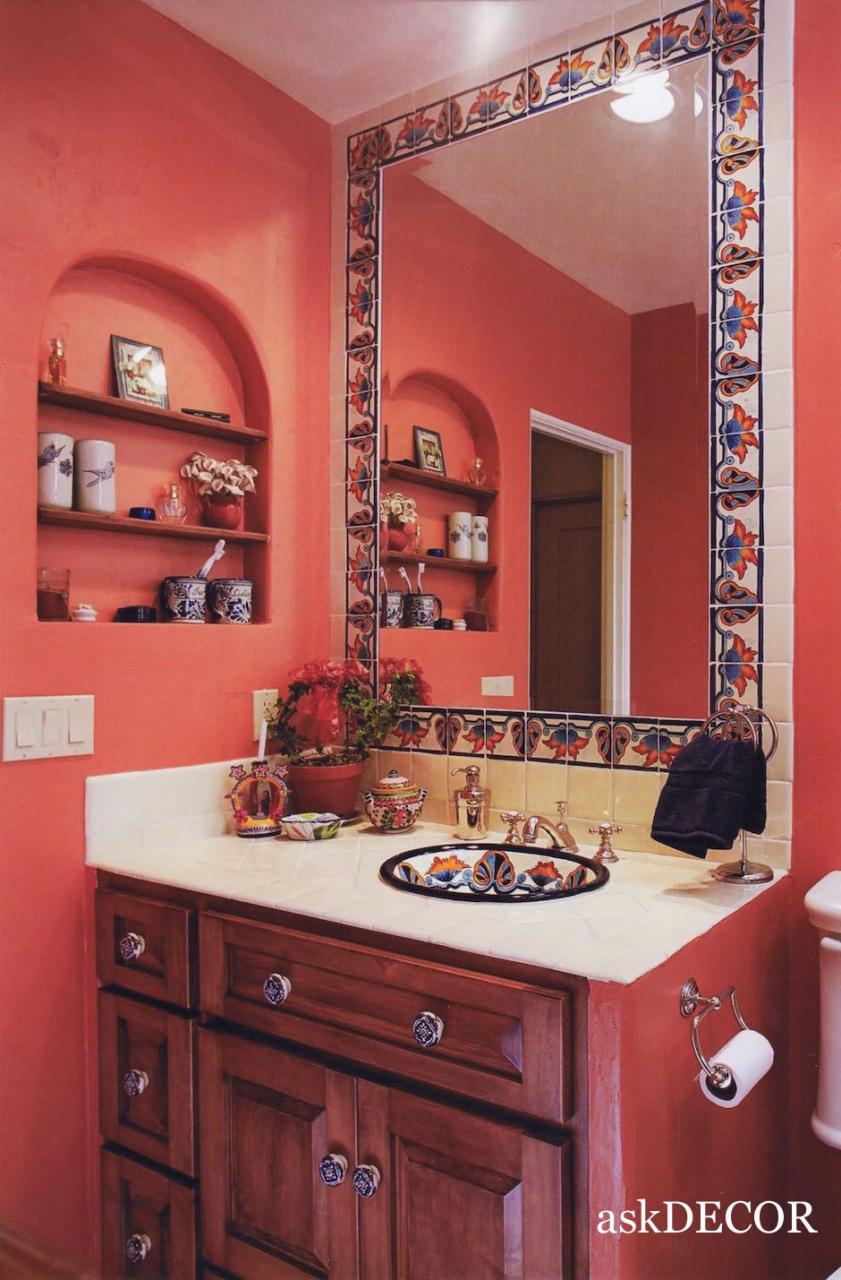 spanish style mirrors Google Search askDECOR Spanish style bathroom