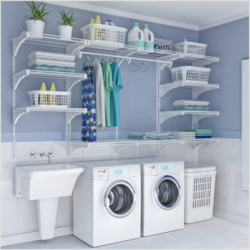 Choose Laundry Room Shelving That Suits Your Needs and Style