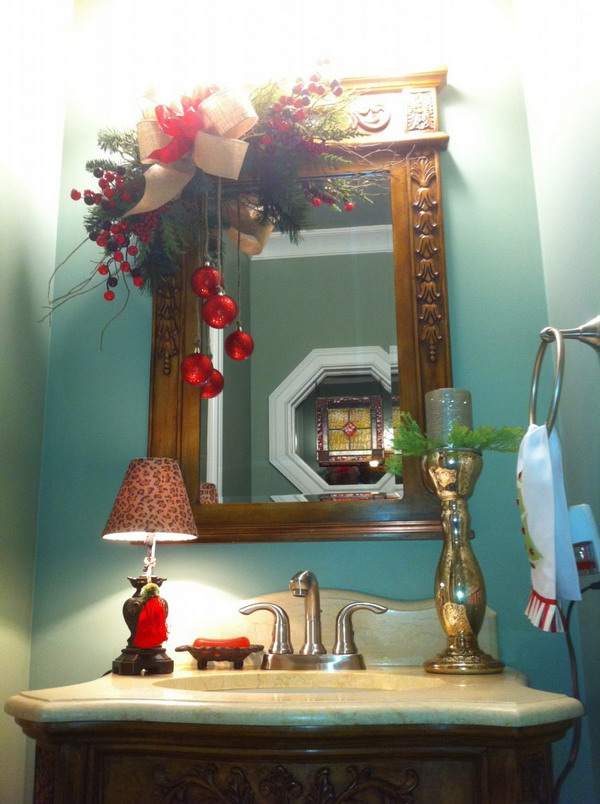 17 UNIQUE BATHROOM CHRISTMAS DECORATIONS..... Godfather Style