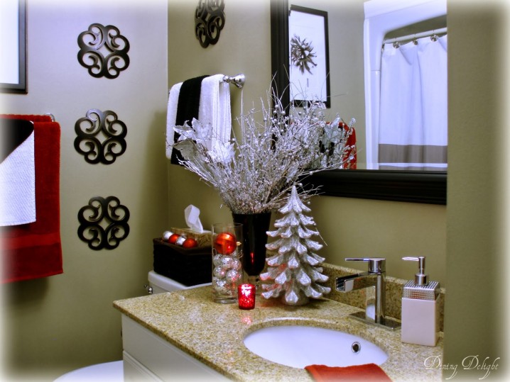 Magical Bathroom Christmas Decors That Will Make You Smile