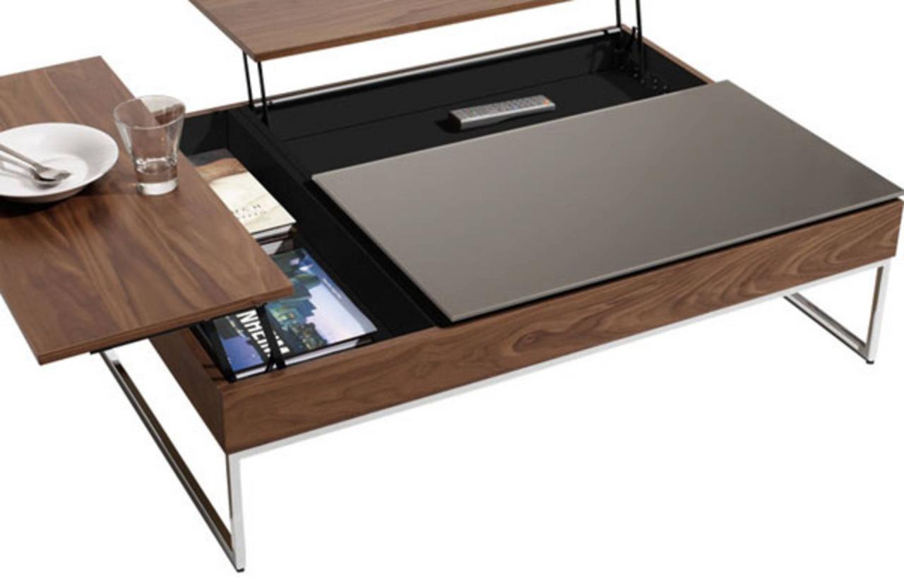 Coffee Table with Hidden Storage Space by Bo Concept Home Reviews