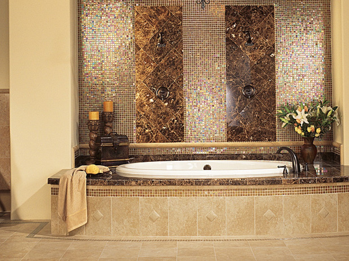 30 cool ideas and pictures of bathroom tile art