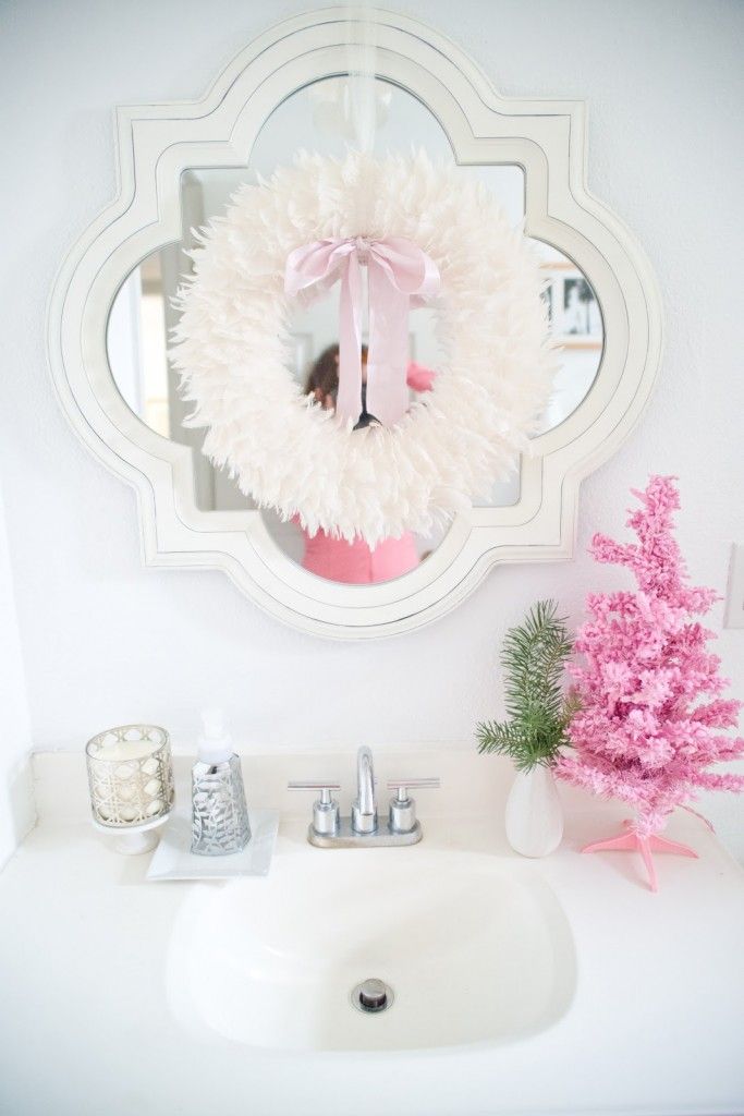 Not for me but cute Christmas Bathroom Decorations With