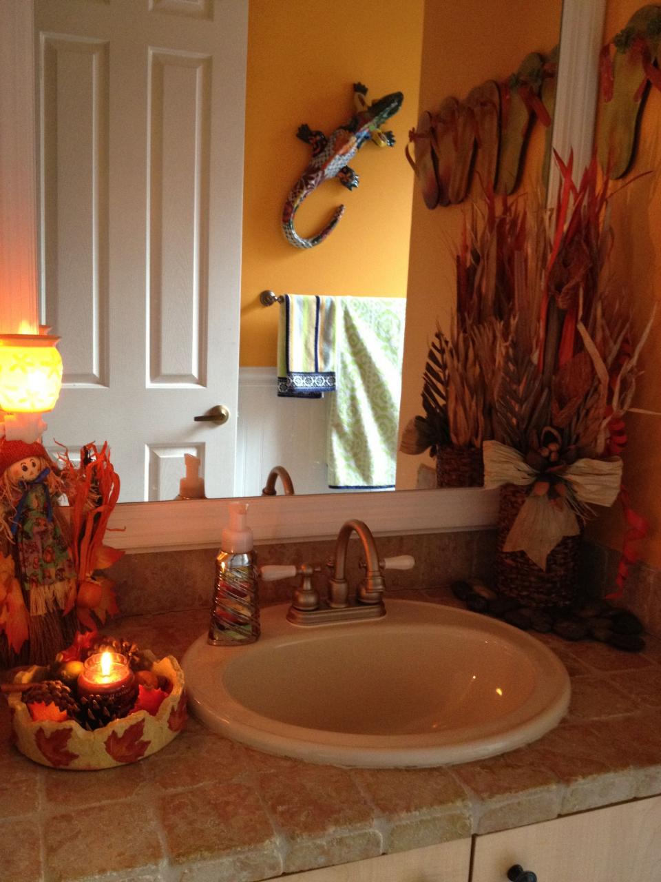 20+ Fall Bathroom Decor Ideas