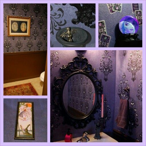 My Haunted Mansion bathroom Disney HauntedMansion Haunted mansion