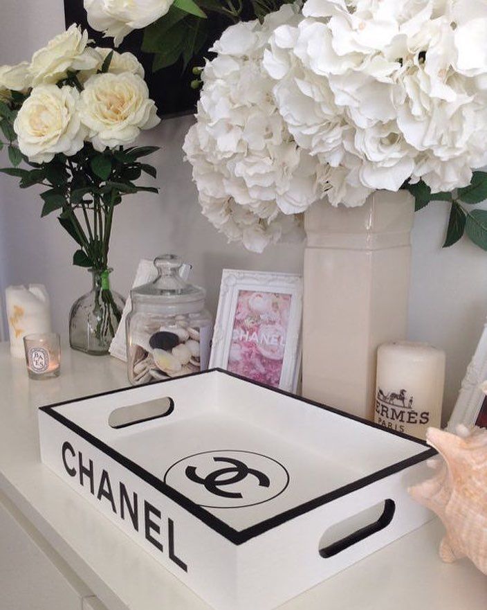 Chanel home decor Coco CHANEL Paris ♡ in 2019 Chanel bedroom