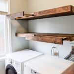 Laundry Room Shelves With Hanging Rod bestroom.one