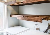 Laundry Room Shelves With Hanging Rod bestroom.one