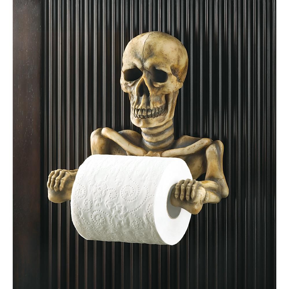 SPOOKY TOILET PAPER HOLDER Halloween bathroom, Halloween toilet paper
