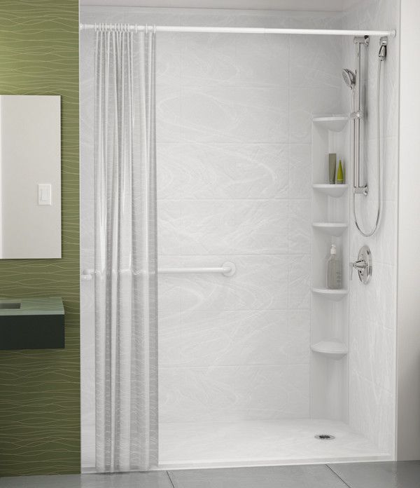 Bath Fitter White Marble