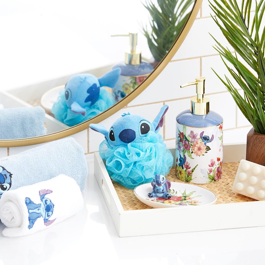 Make your bathroom feel like an island oasis Disney Lilo and Stitch