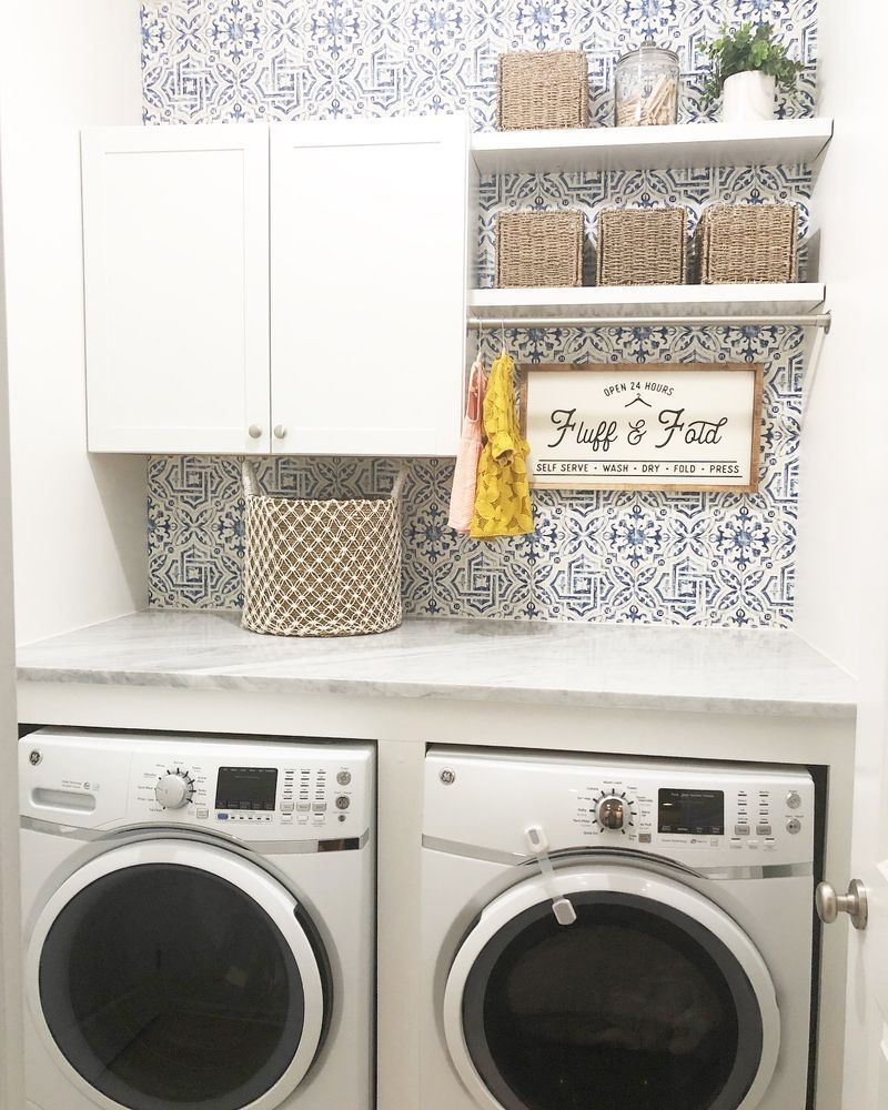 19 Laundry Room Shelving Ideas For an Organized Space in 2021
