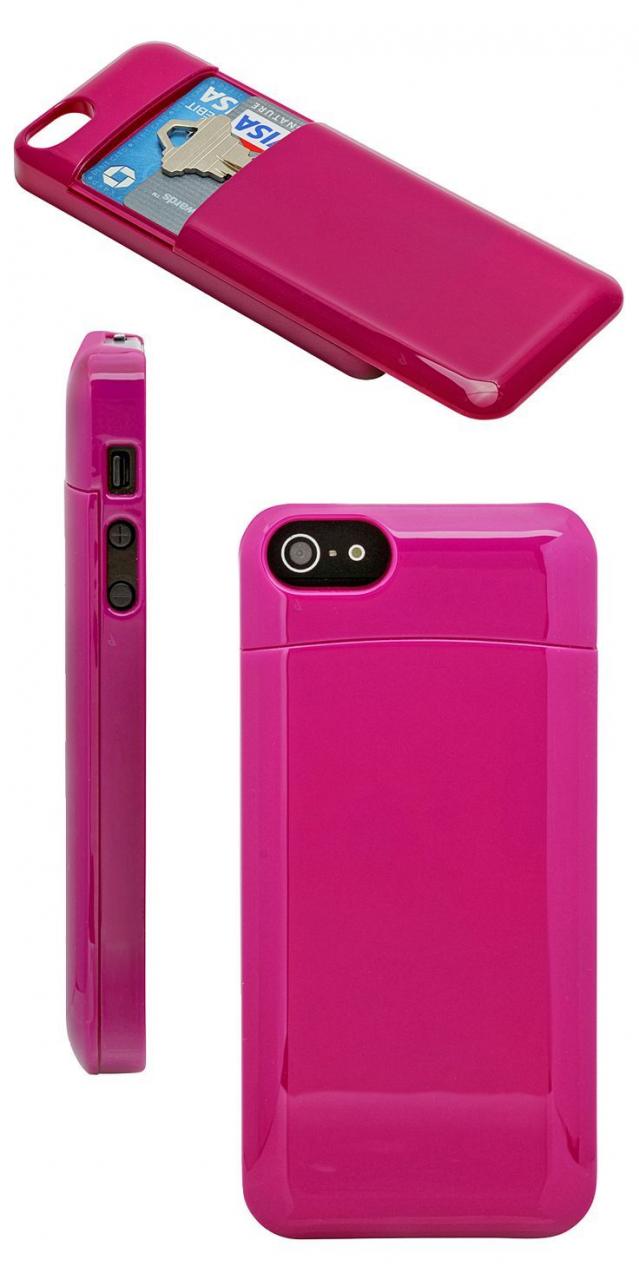 Secret Stash iPhone case // slim case with a secret compartment for