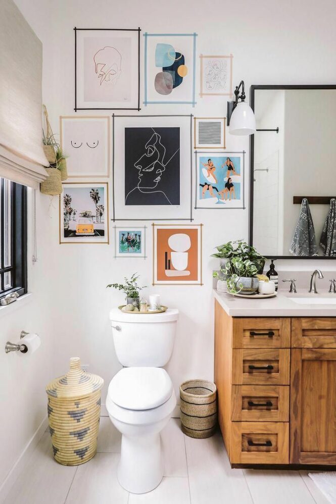 Inspiring Wall Decor Ideas in 2019 Small living room decor, Bathroom