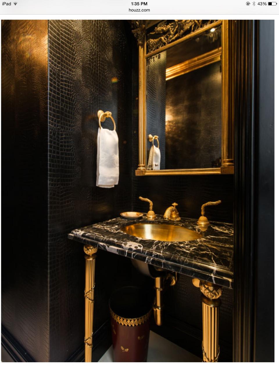 Pin by J. A. on Bath Luxury powder room, Bathroom interior design