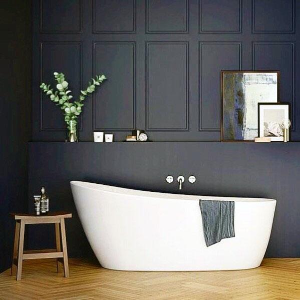 Top 50 Best Blue Bathroom Ideas Navy Themed Interior Designs