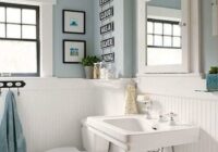 78 amazing blue hued bathroom remodel ideas (32 Light blue bathroom