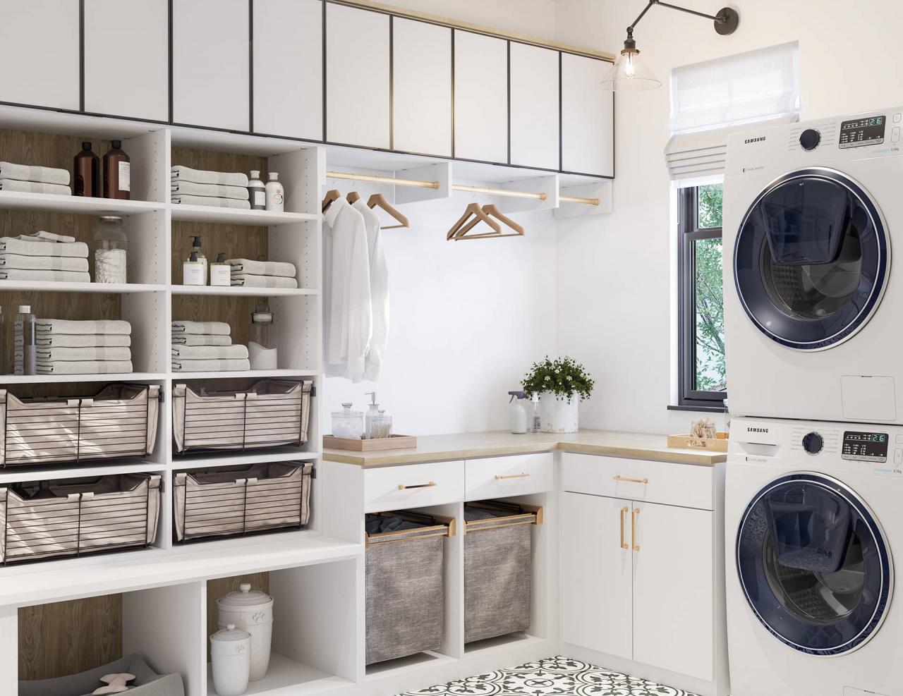 12 Stylish but Cheap Laundry Room Design Ideas