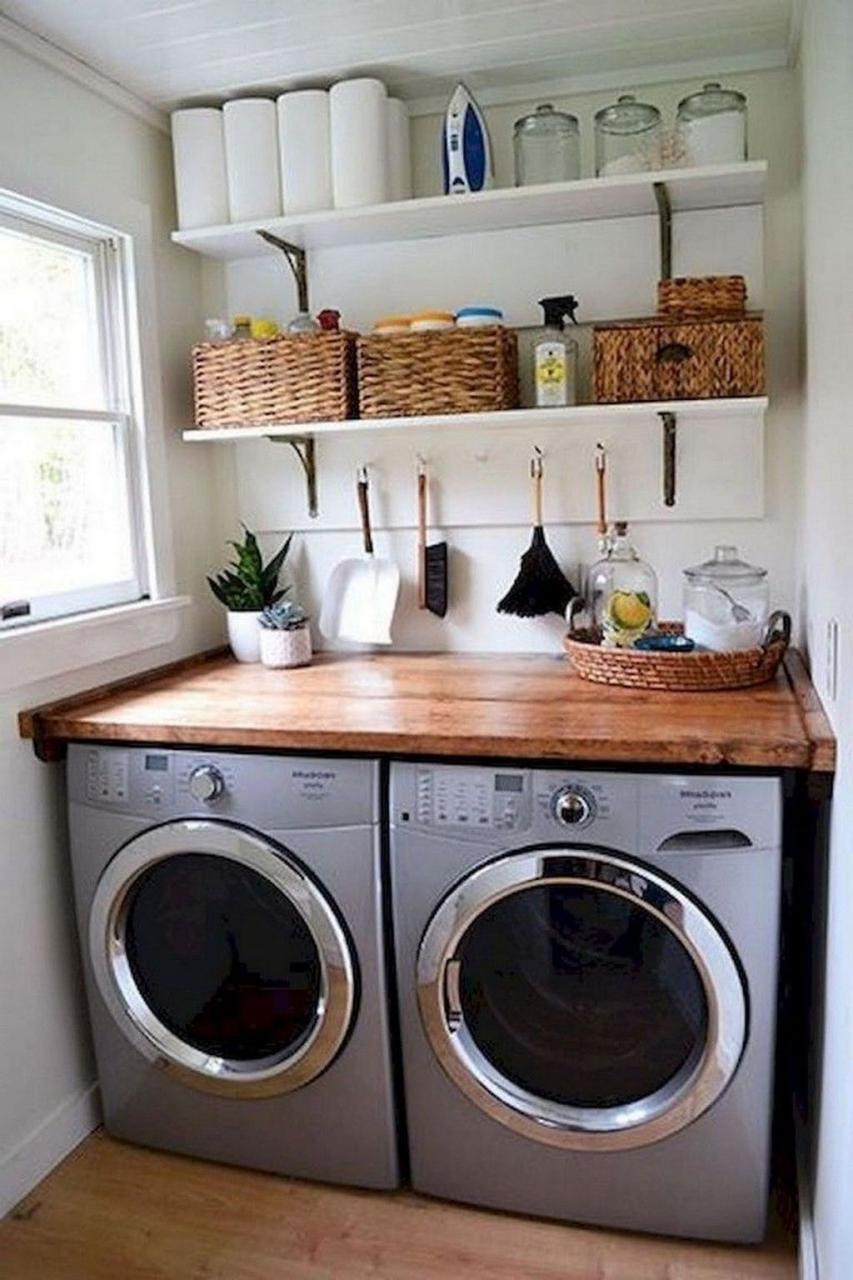 30+ Laundry Room Storage Ideas For Small Rooms