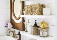30 Easy DIY Bathroom Shelves to Increase Your Storage Space in Style