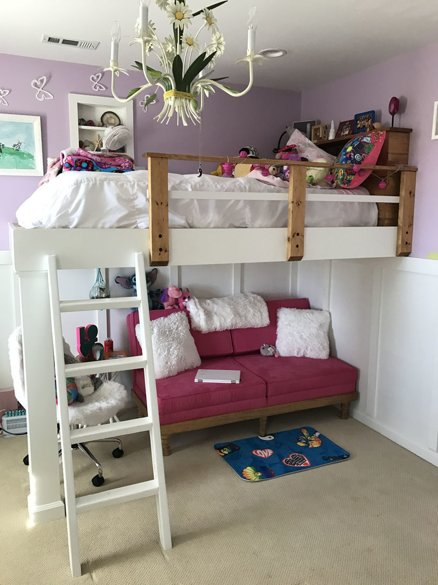 20 Best Diy Loft Bed for Kids Home, Family, Style and Art Ideas
