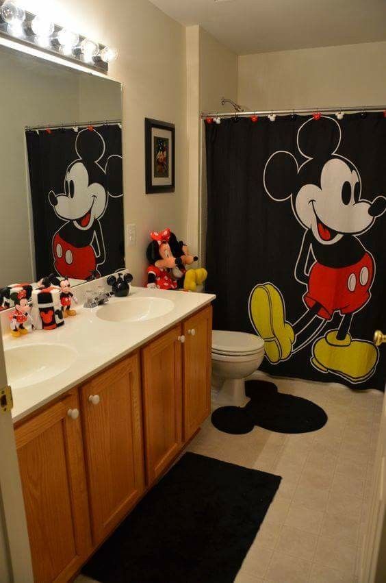 Disney bathroom Mickey mouse bathroom, Disney room decor, Mickey