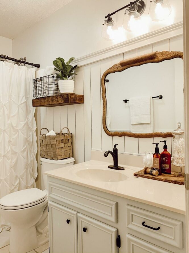 Farmhouse Cottage Bathroom Cottage bathroom, Cottage bathroom