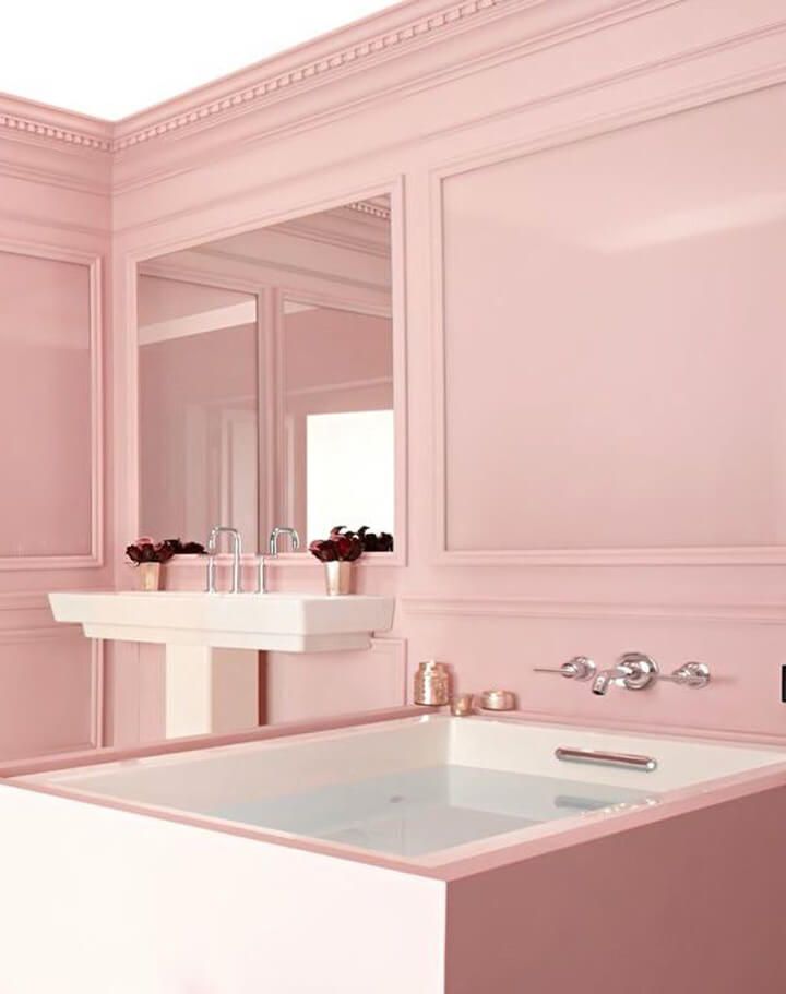 Blush Pink Bathroom_Inspiration_Modern_Pink_blush_feminine_bathroom 1