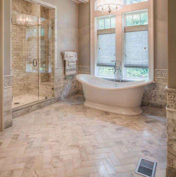 1 MLN Bathroom Tile Ideas Beige Bathroom Floor Tile, Bathroom Flooring