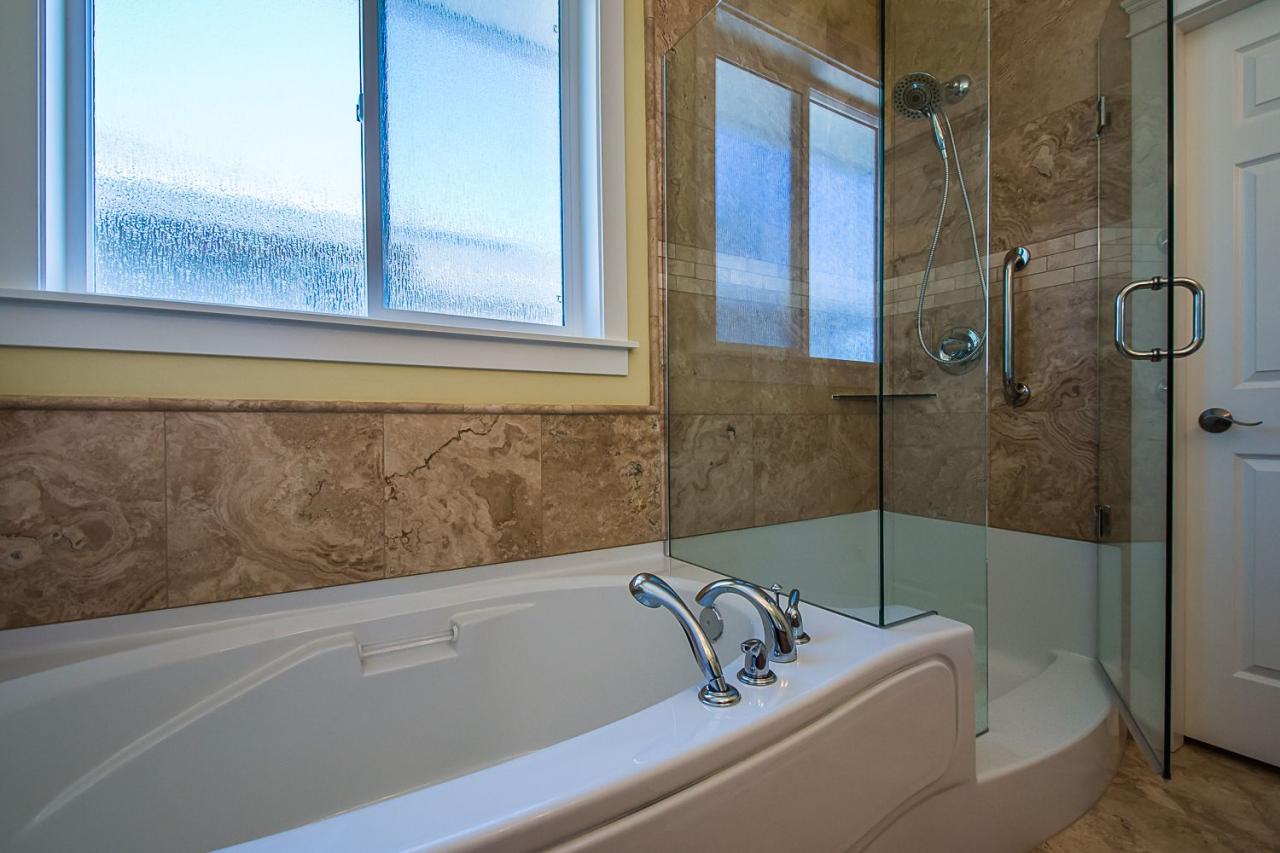 Custom Bathroom with tub/shower combo Bathroom With Tub, Bathroom Ideas