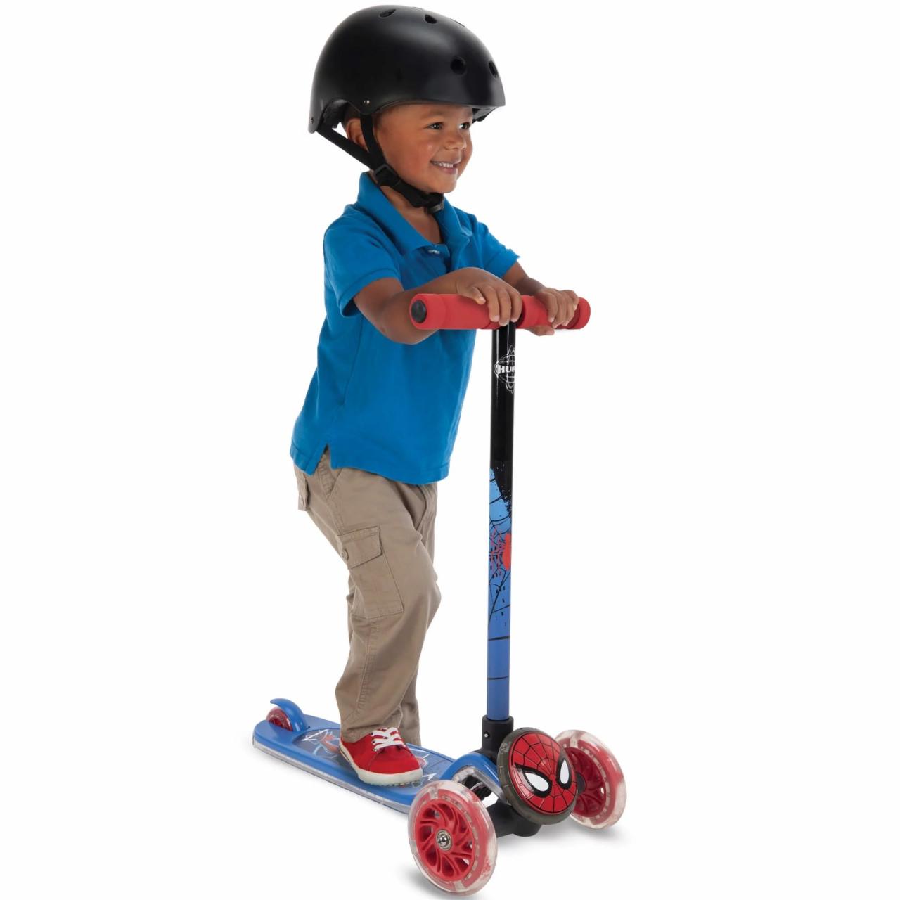 Marvel SpiderMan 3Wheel Scooter for Toddlers by Huffy