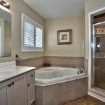 Master ensuite features a jacuzzi tub and separate shower Bathrooms