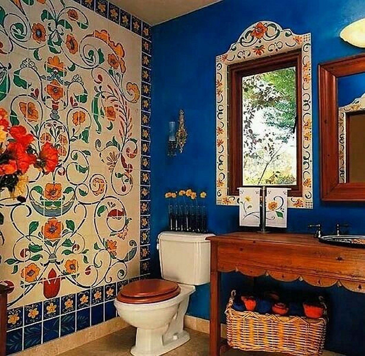Quirky Bohemian Bathroom Bohemian Decor Pinterest Bohemian decor