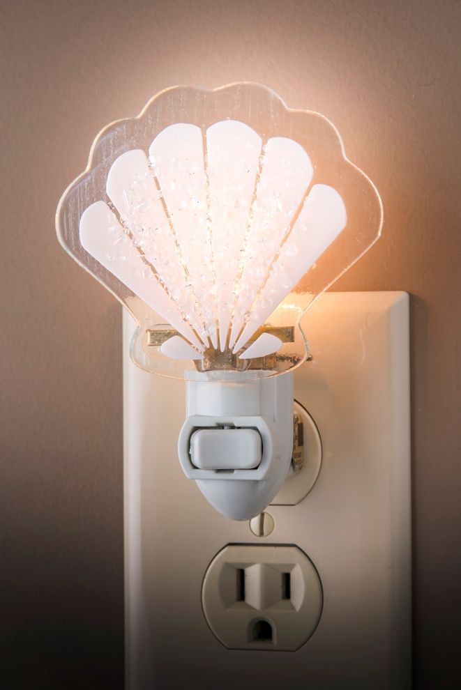 Perfect for a bathroom with nautical theme! See more night lights at