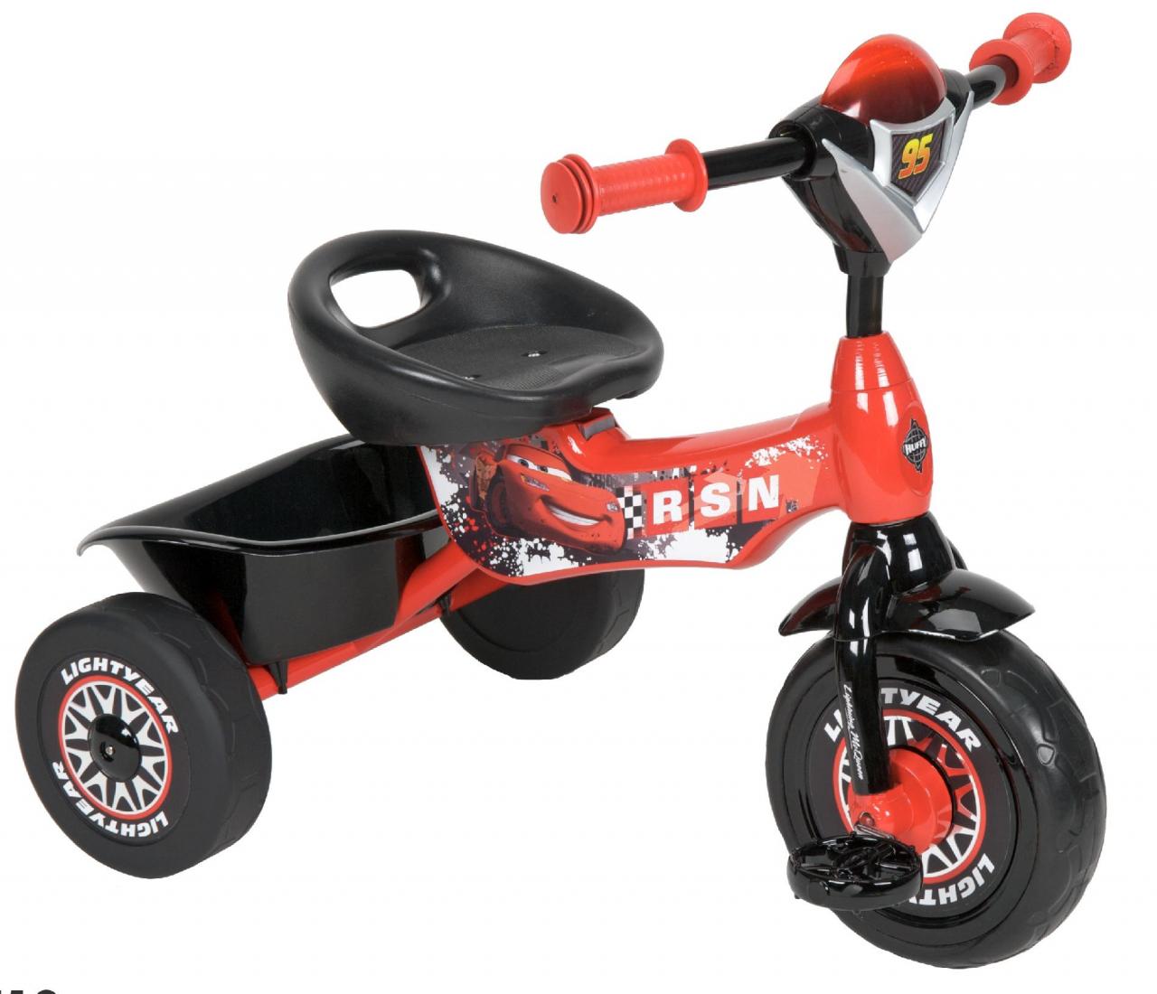 Disney Lights & Sounds Tricycle Cars! Red