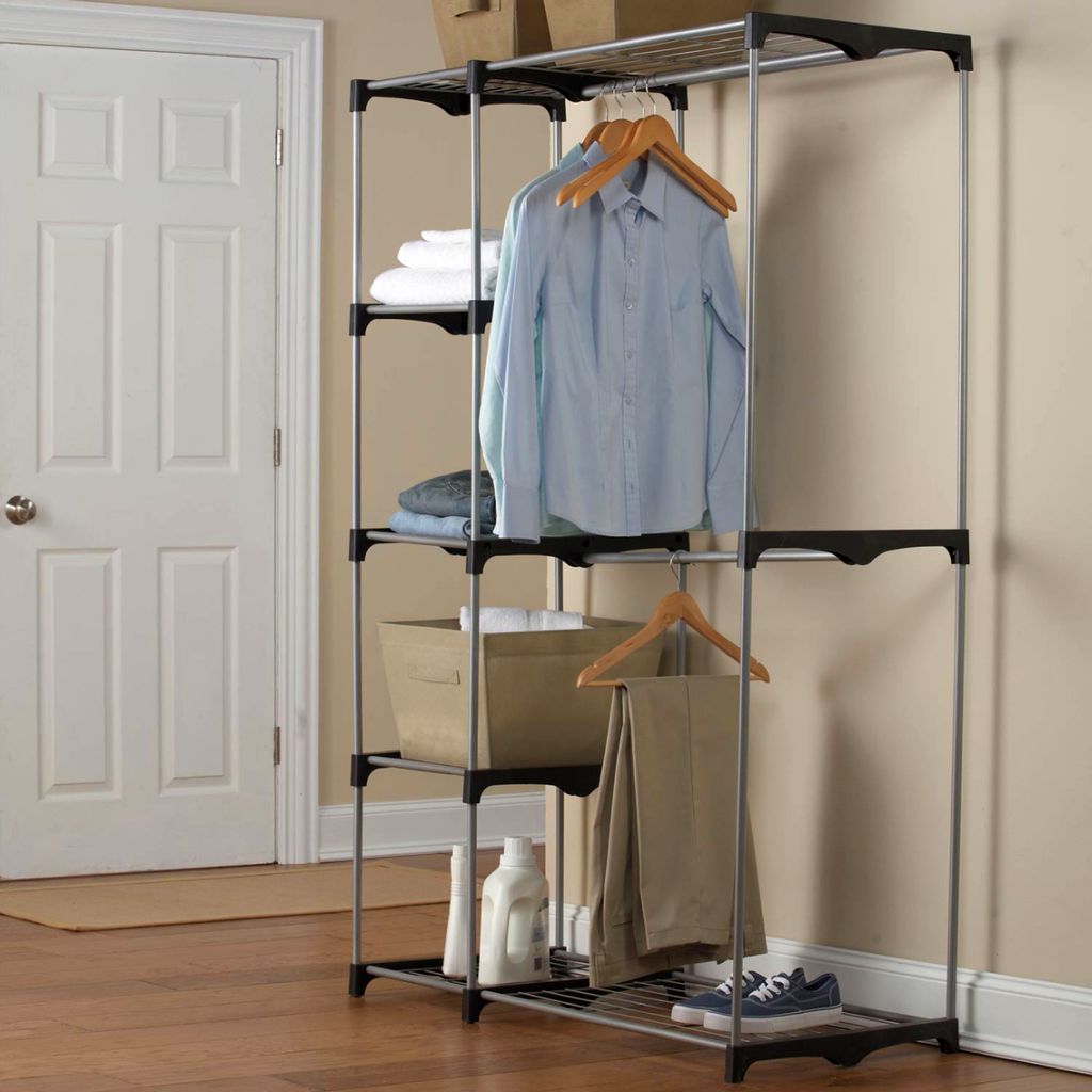19 Laundry Room Clothes Hanger Racks Design Ideas