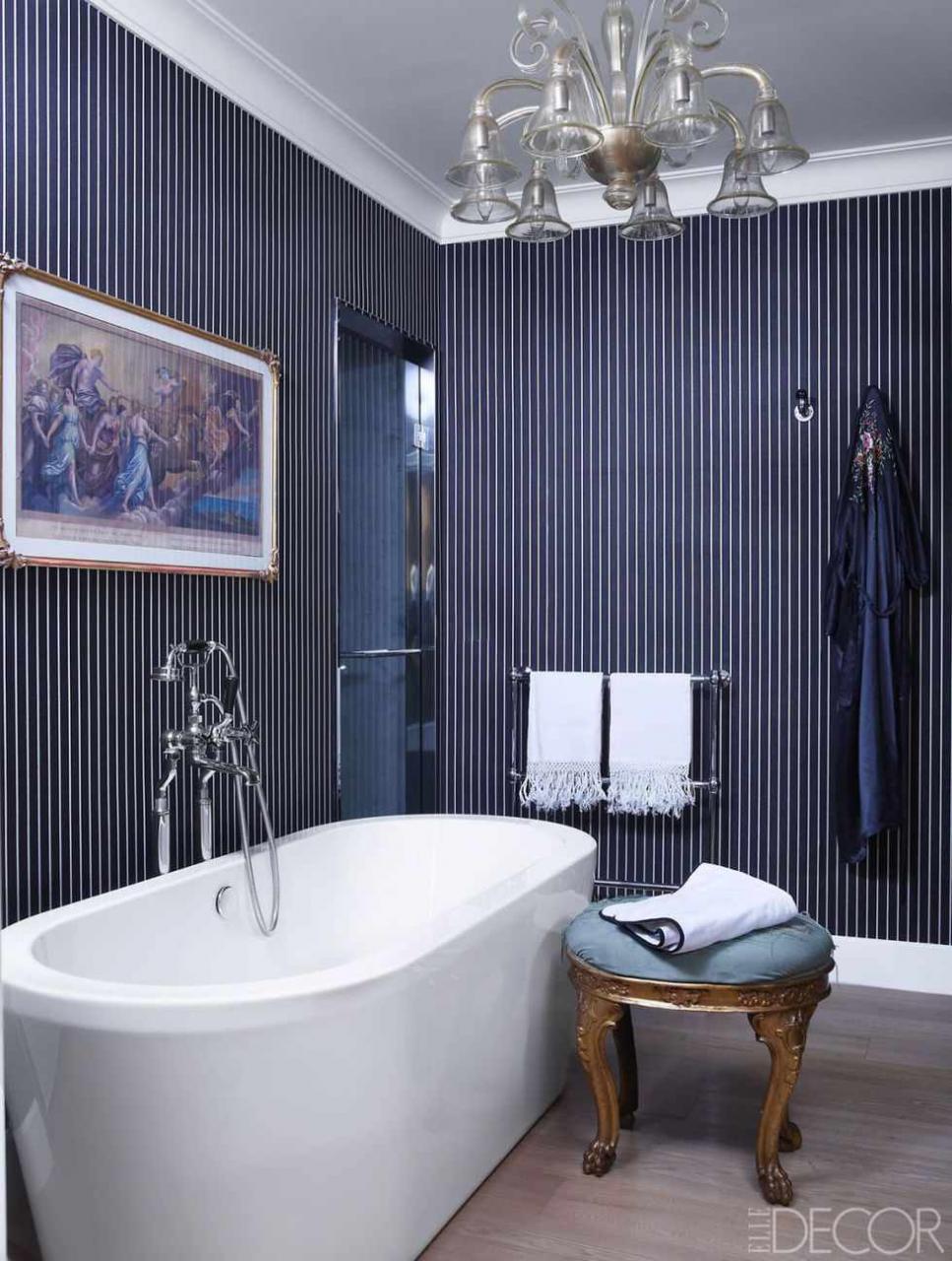 9 Navy Blue Bathroom Ideas