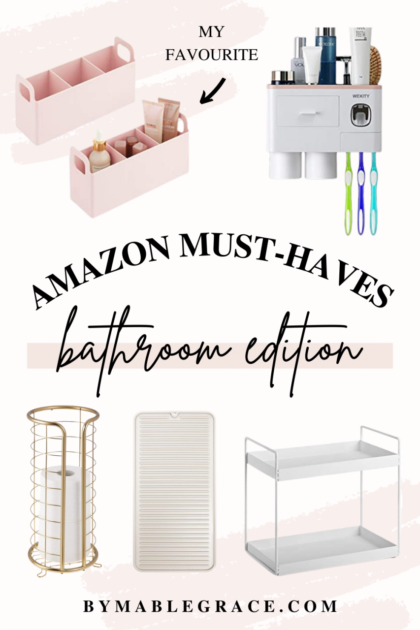 Amazon MustHaves Bathroom Edition in 2021 Amazon bathroom decor