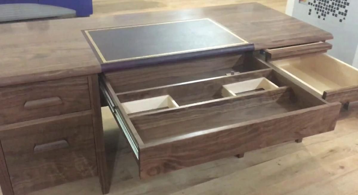 This Nifty Desk Has So Many Hidden Compartments We Don't Even Know What