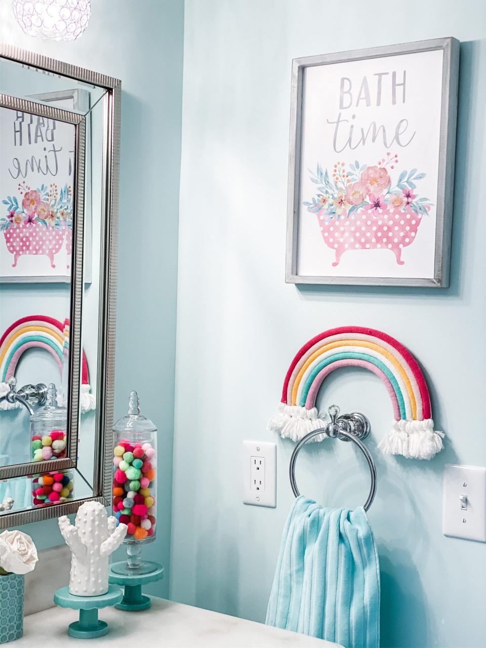 Little Girl Bathroom Reveal ReFabbed
